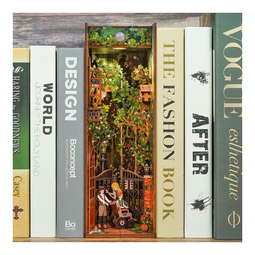 DIY Miniature Model Kit, Book Nook - Secret Garden HCR-HTQ122 — The ...