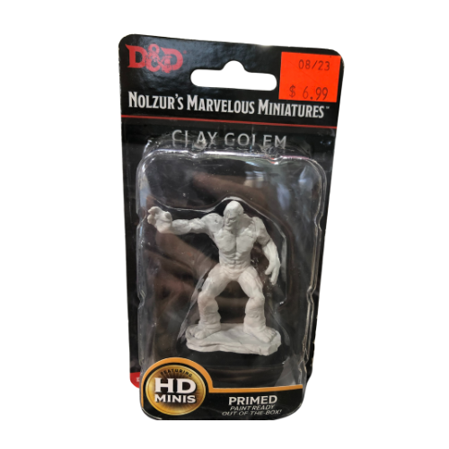 Dungeons & Dragons Nolzur's Marvelous Miniatures HD Minis Clay Golem 73843