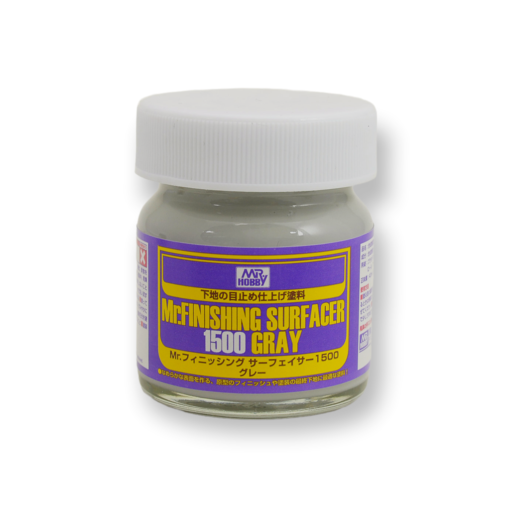 Mr Hobby Mr. Finishing Surfacer 1500 Grey - 40ml MRHOB-SF289