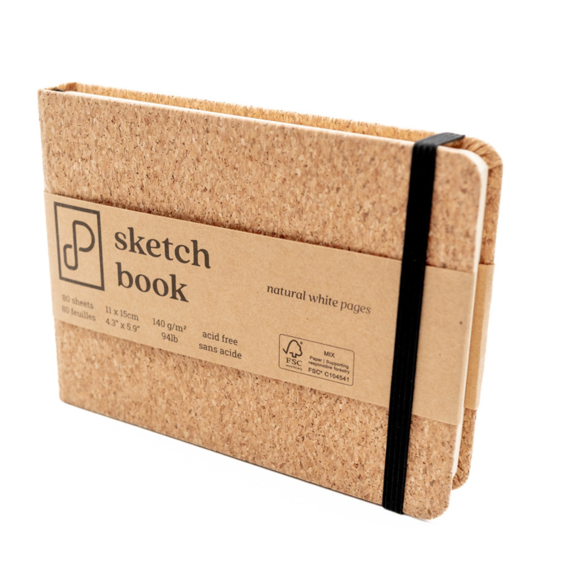 Sketch Book, 11cm x 15cm, Natural White Pages PRS-AP-7974