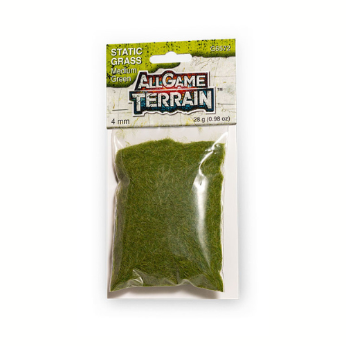 MEDIUM GREEN STATIC GRASS 4mm AGT 6572