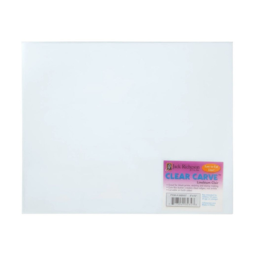 Clear Carve Linoleum, 8" x 10" JCK 688007