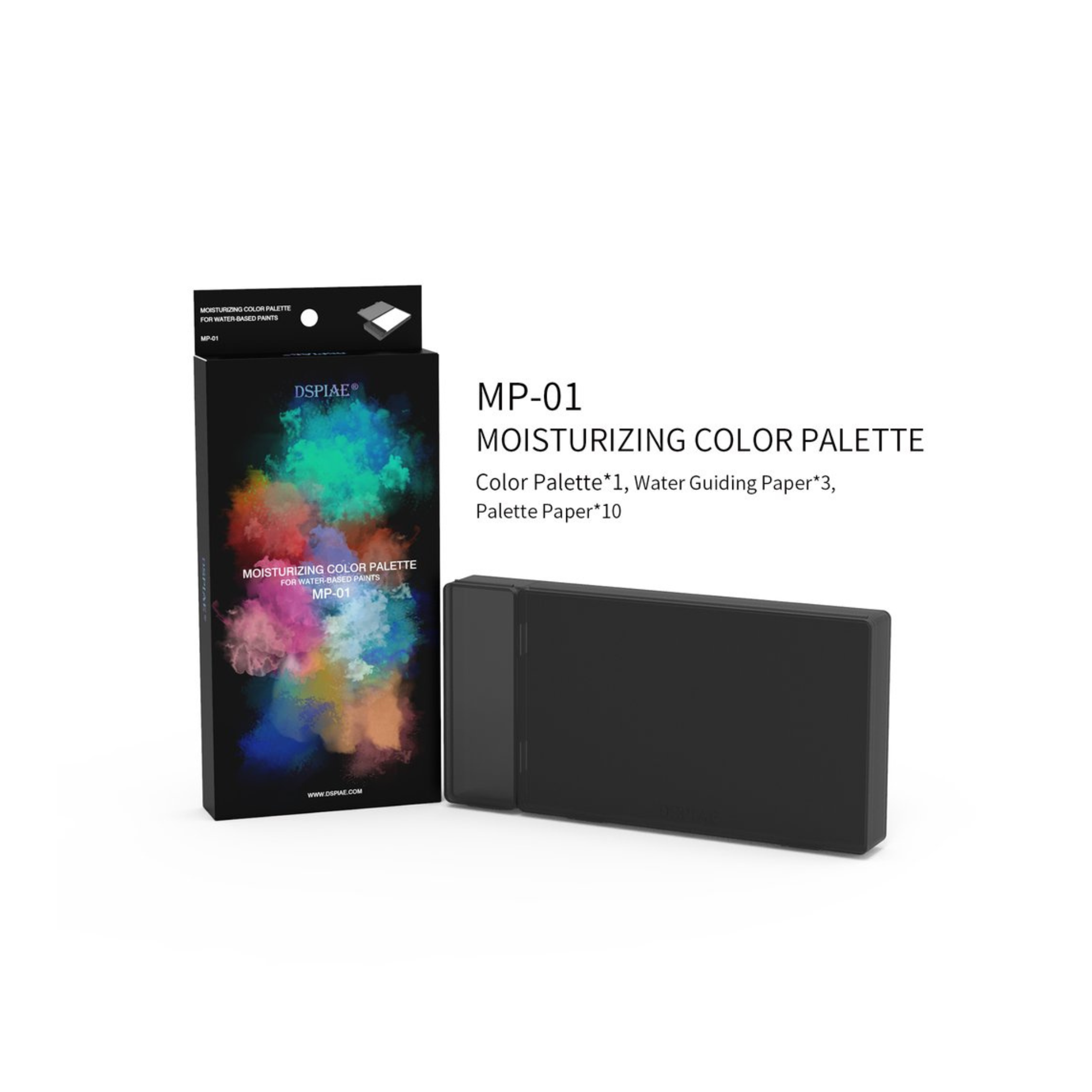 Moisture-Retaining Wet Palette for Acrylic Paints DSP-MP-01