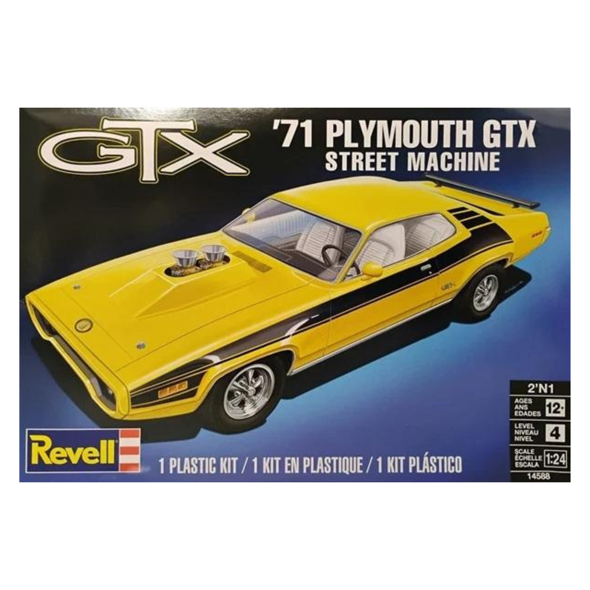 1971 Plymouth GTX Street Machine 1/25 RMX 14588