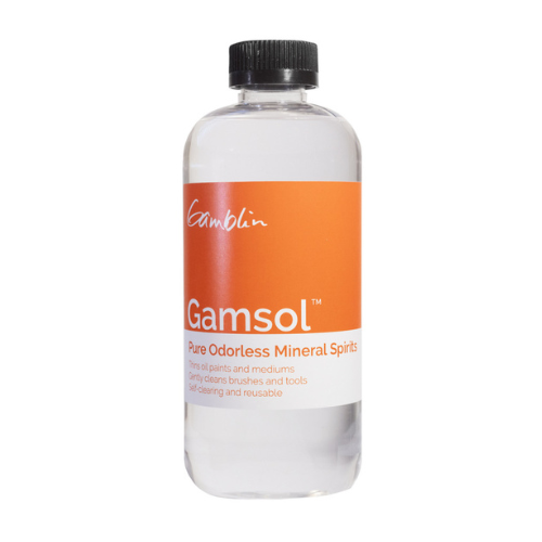 Gamsol Pure Odorless Mineral Spirits, 16.9 fl oz (500ml) GAM 70090