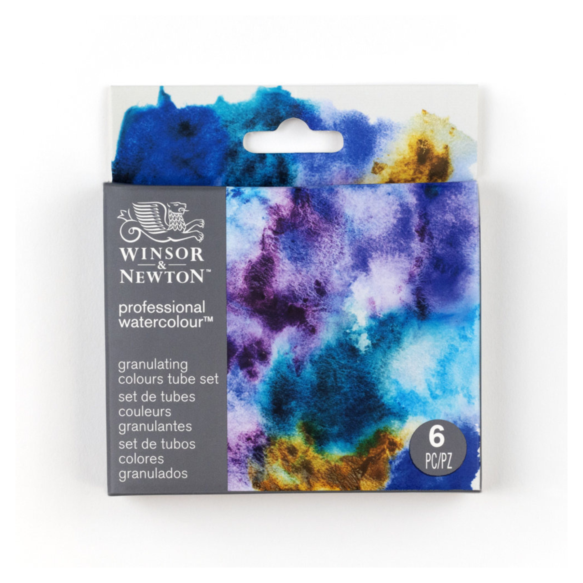 Professional Watercolour Set, 6 x 5ml Tube - Granulating Colours WIN 0190829