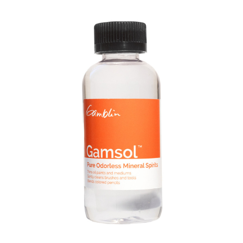 Gamsol Pure Odorless Mineral Spirits, 4.2 fl oz (125ml) GAM 70094