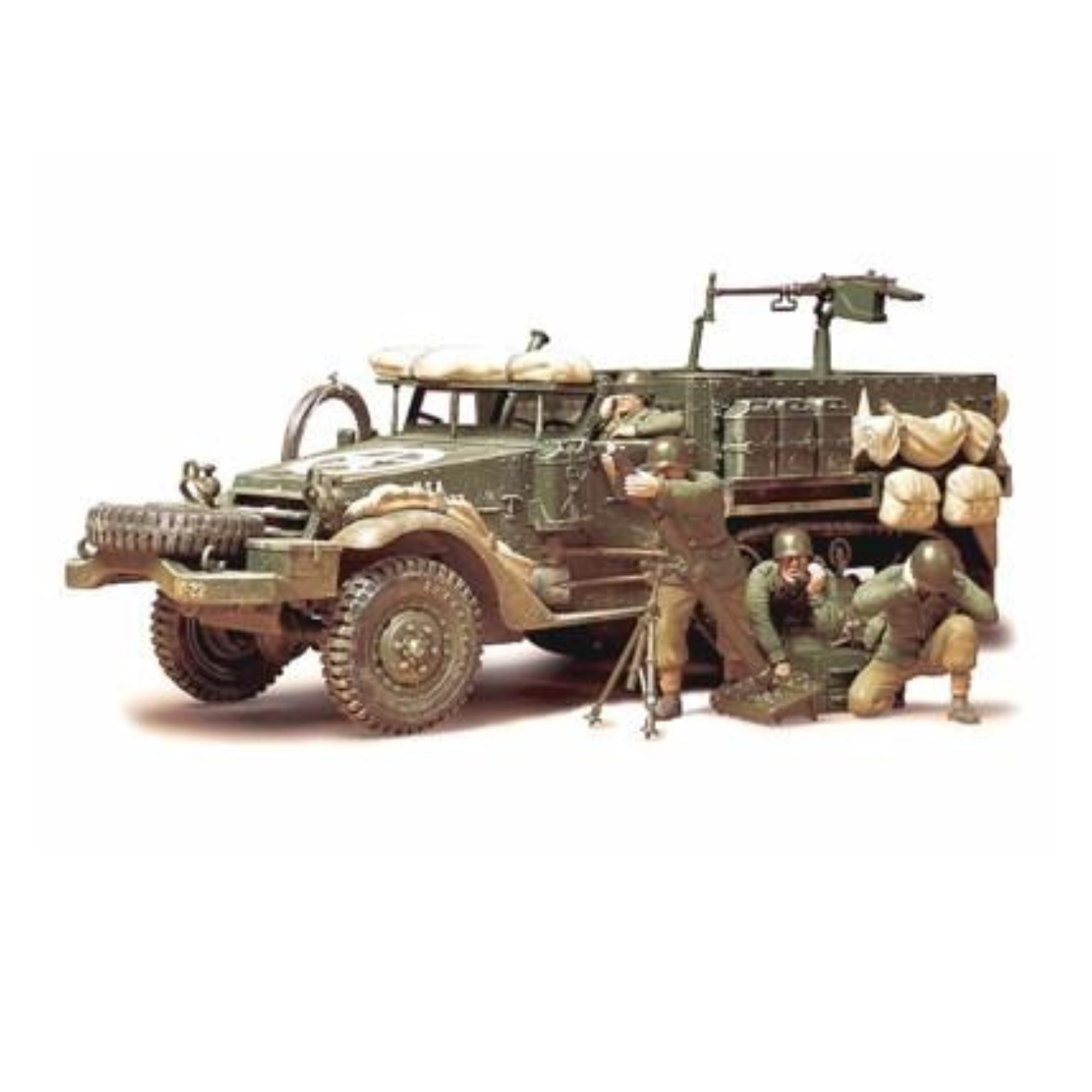 11/35 U.S. M21 Mortar Carrier Halftrack 1/35 TAM 35083