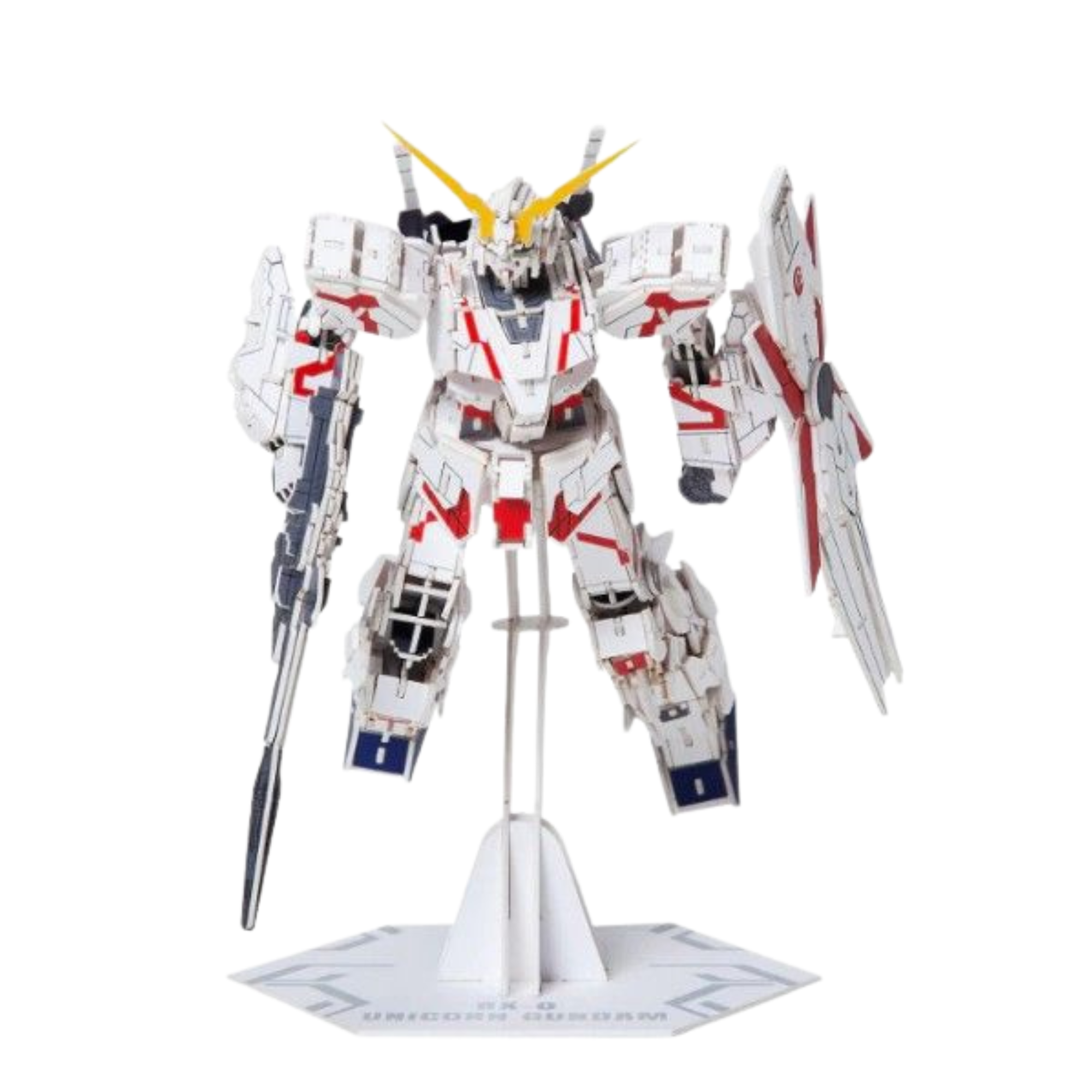 RX-0 Unicorn Gundam 3D Paper Model Kit Azone AZO513838