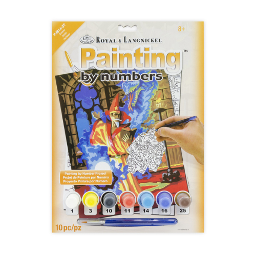 Junior Painting By Numbers, Small - Sorcerer LAN-PJS14