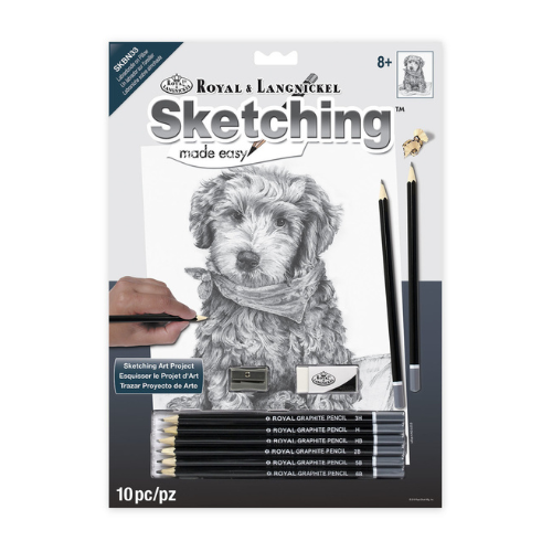 Sketching Made Easy, Standard - Labradoodle LAN-SKBN33