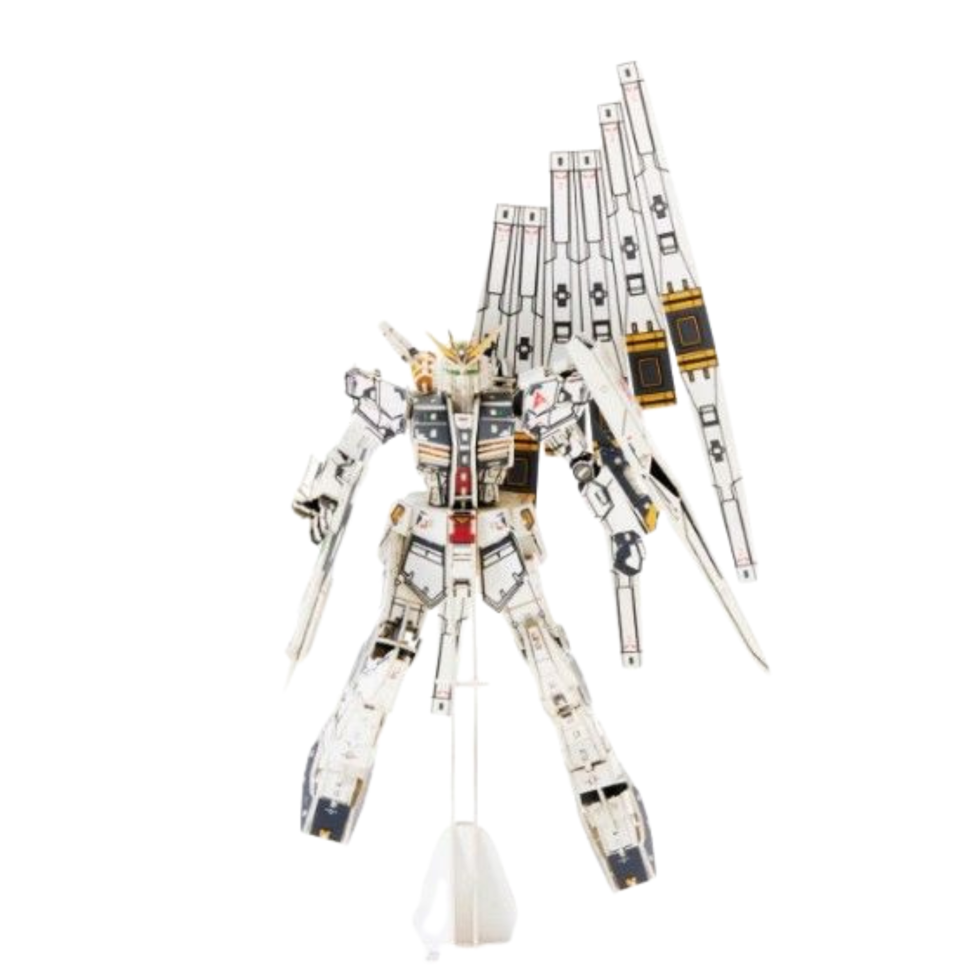 RX-93 v Gundam 3D Paper Model Kit Azone AZO513128