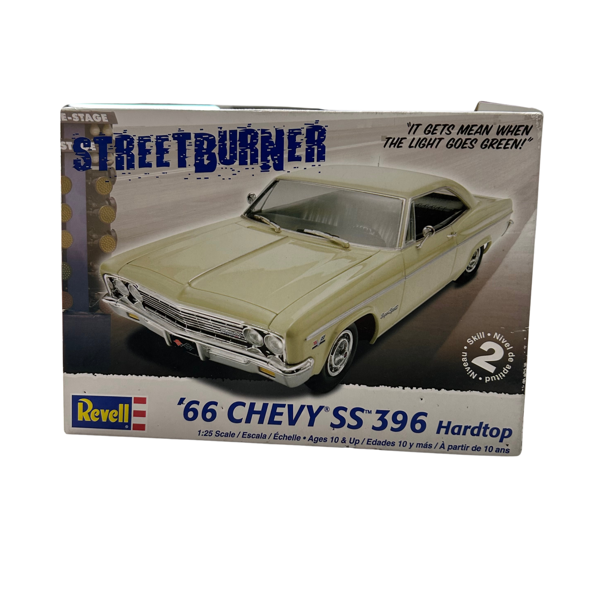 66 Chevy SS 396 Hardtop 1/25 Vintage Revell 85-4250