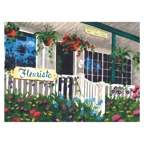 Adult Painting By Numbers, Large - Flower Shoppe LAN-PAL3