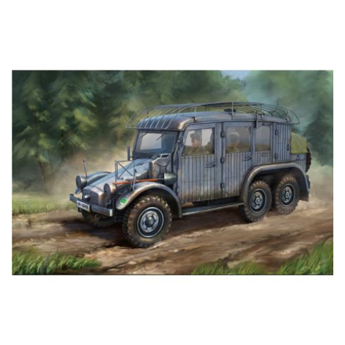 GERMAN KRUPP PROTZE Kfz.19 RADIO COMMAND CAR 1/35 BOM 35220