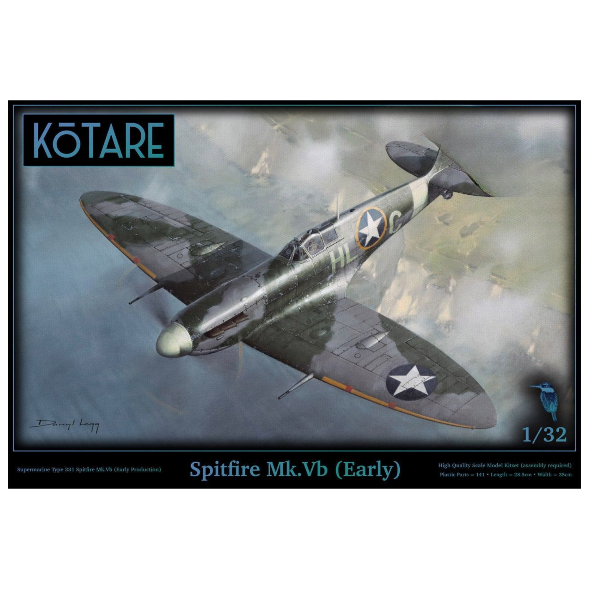 Spitfire Mk.Vb (Early) 1/32 KOTRE K32006