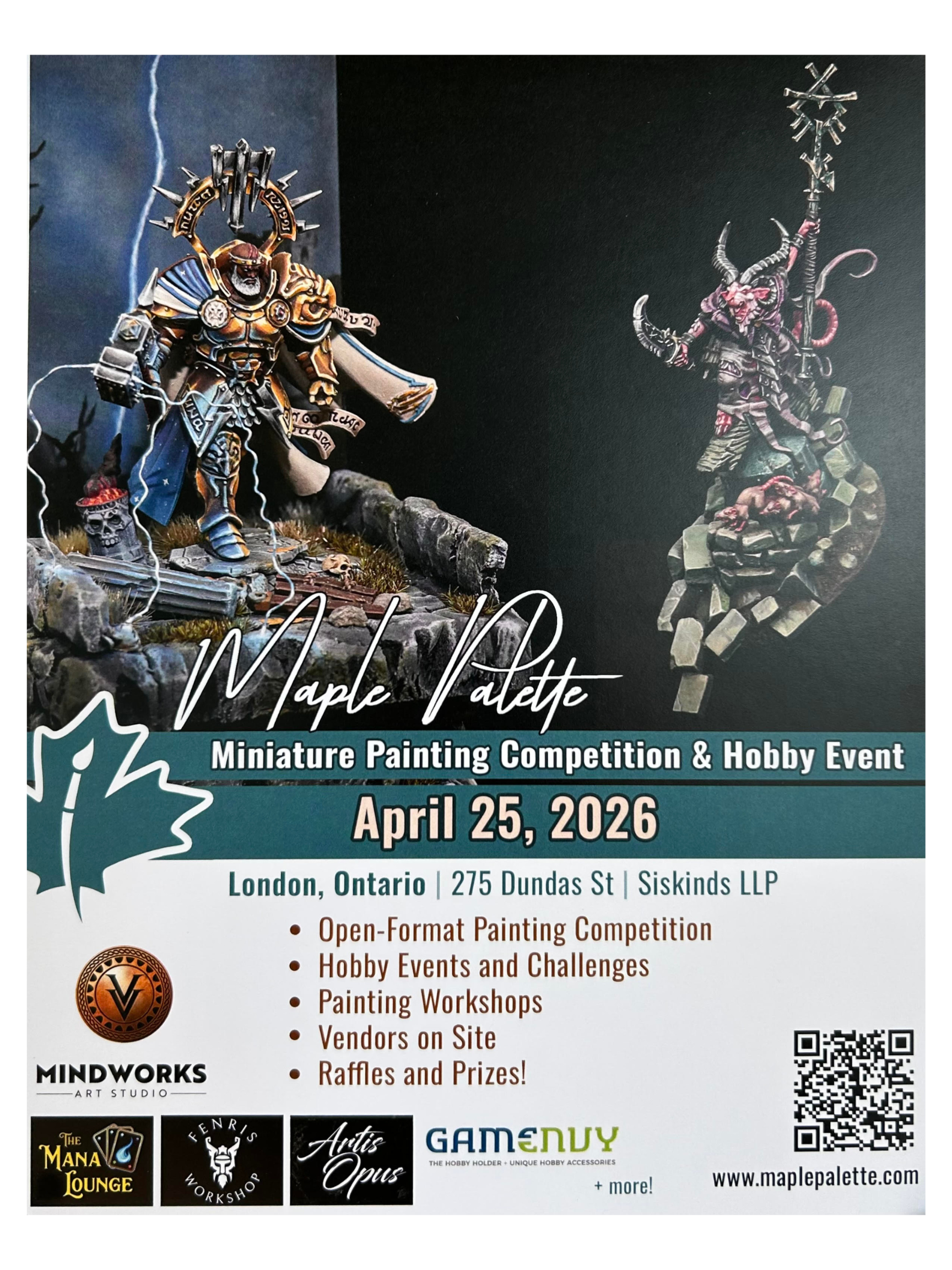 Maple Palette Miniature Painting Competition