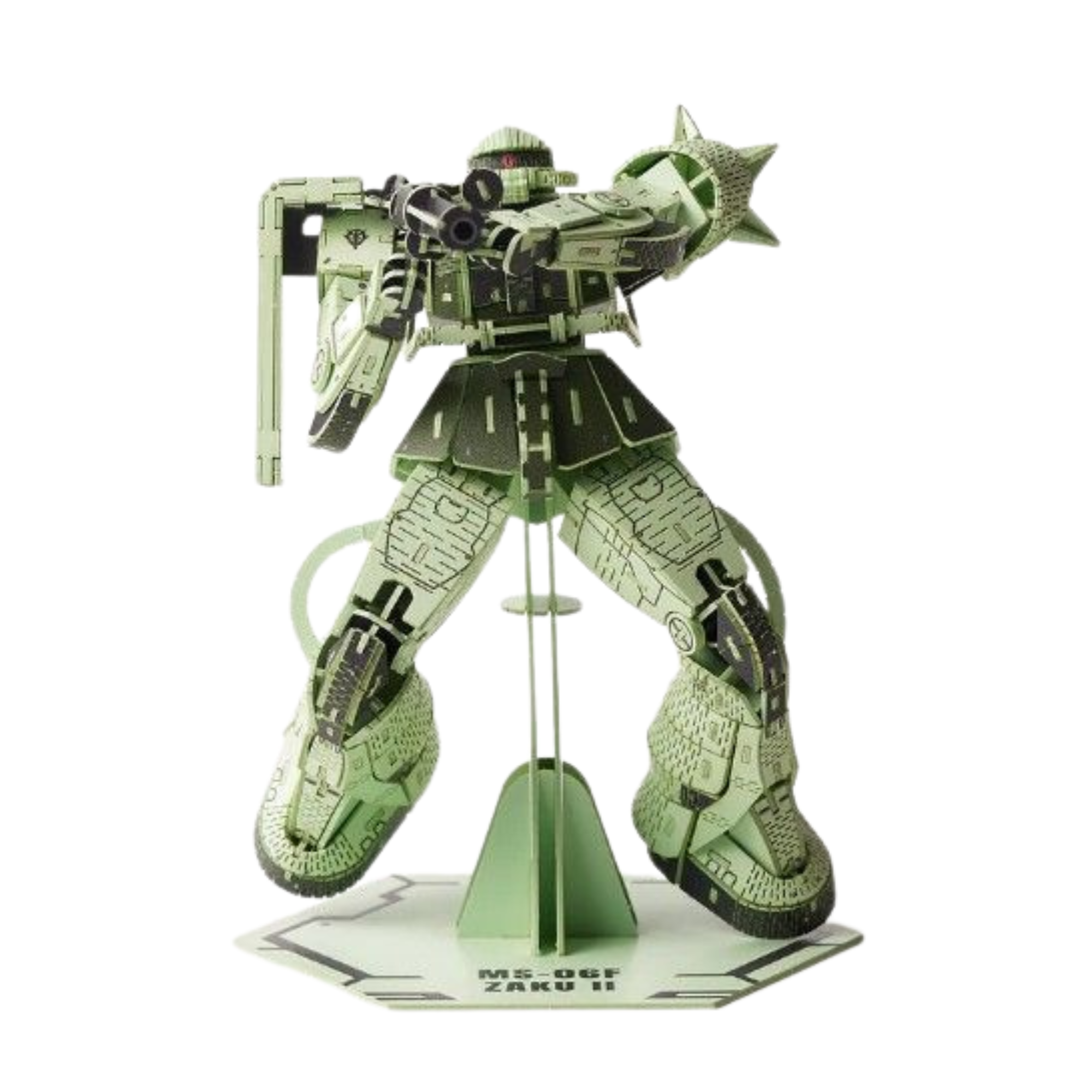 MS-06F Zaku II 3D Paper Model Kit Azone AZO513845