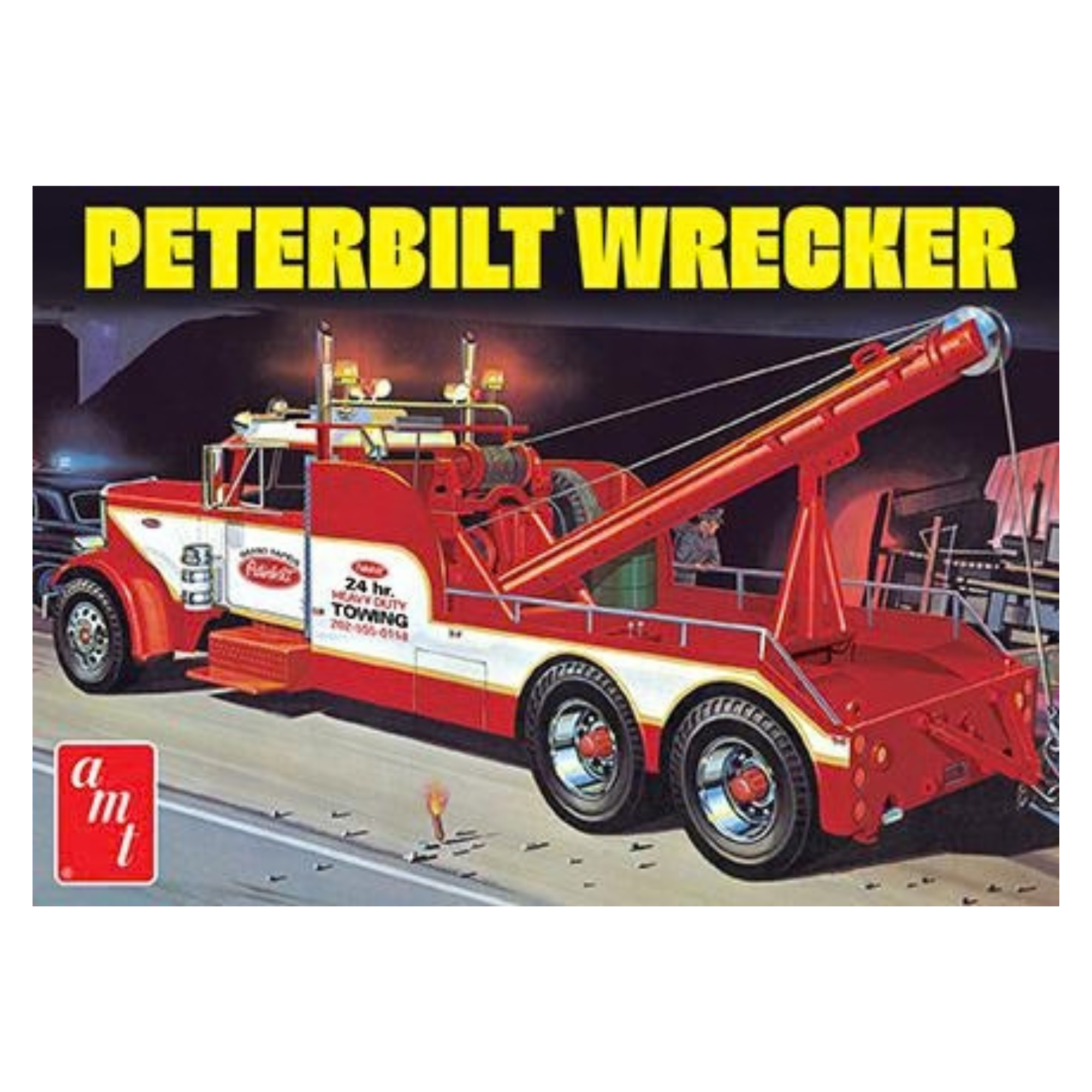 Peterbilt 359 Wrecker 1/25 AMT 1133