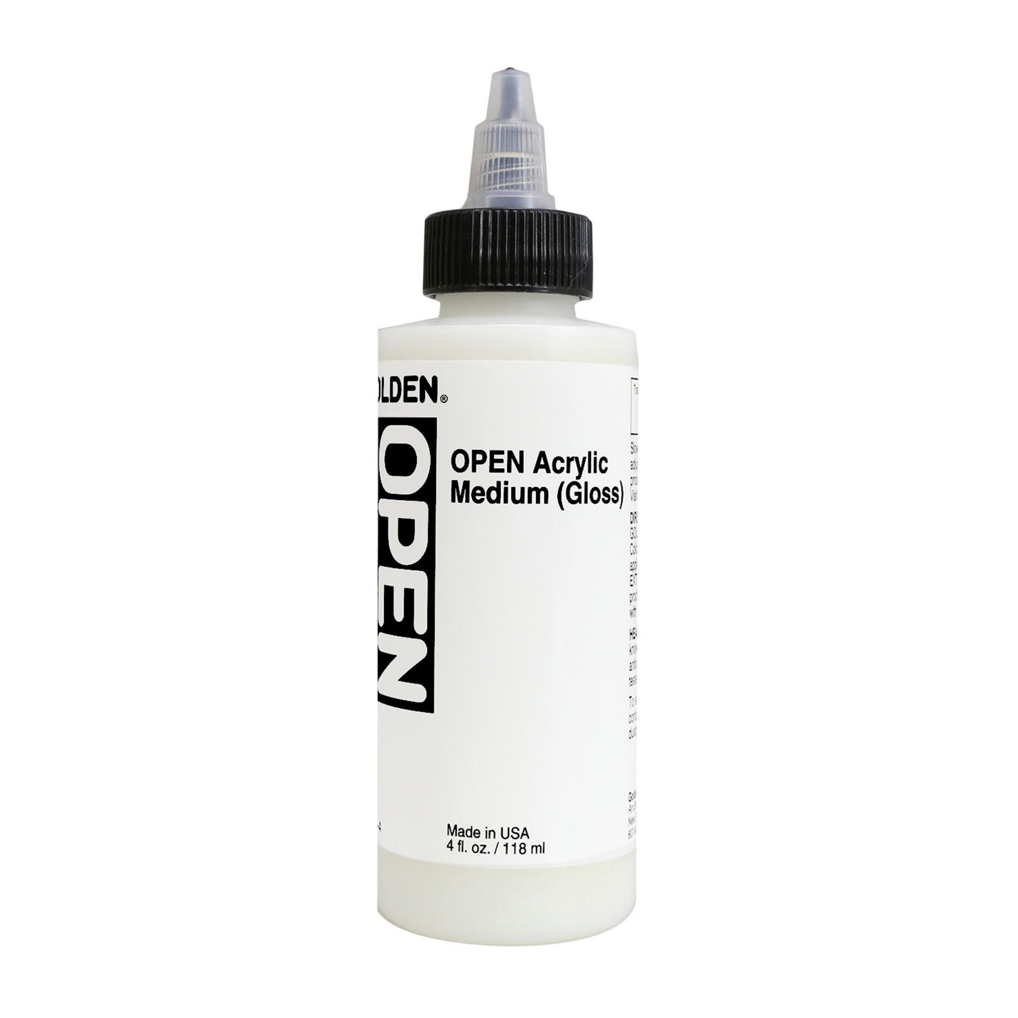 OPEN Acrylic Medium (Gloss) 4 oz 0183OFMG