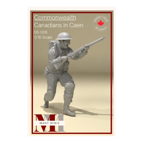Commonwealth - Canadians in Caen  1/16 Many Minis 06-006