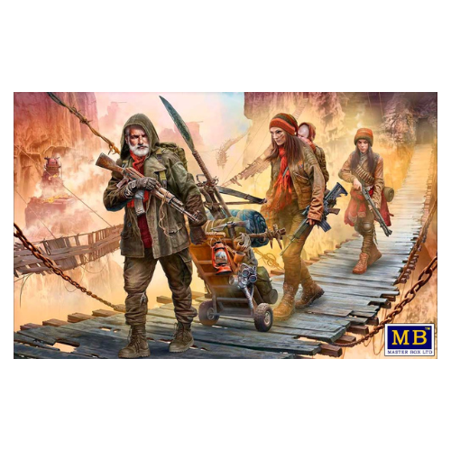 Pоst-apocalyptic series - The Last Bridge 1/24 MSTBX 24078