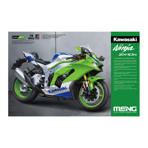 Kawasaki Ninja ZX-10R 1/9 MENG MT-007