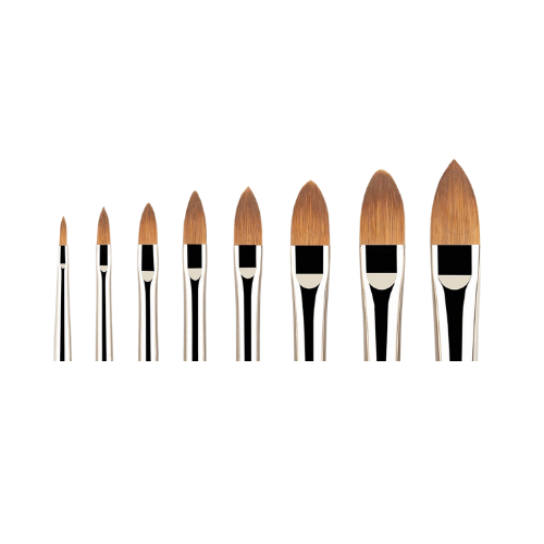 Series 91 Pure Sable Filbert