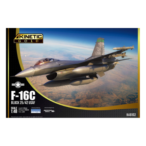 F-16C BLOCK 25/42 USAF *GOLD SERIES* 1/48  KIN 48102