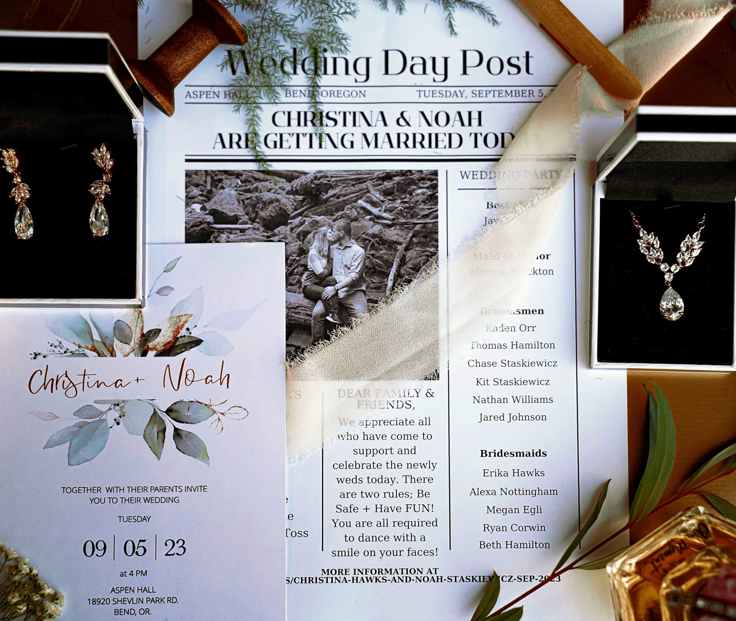 Bend Oregon Wedding photography team