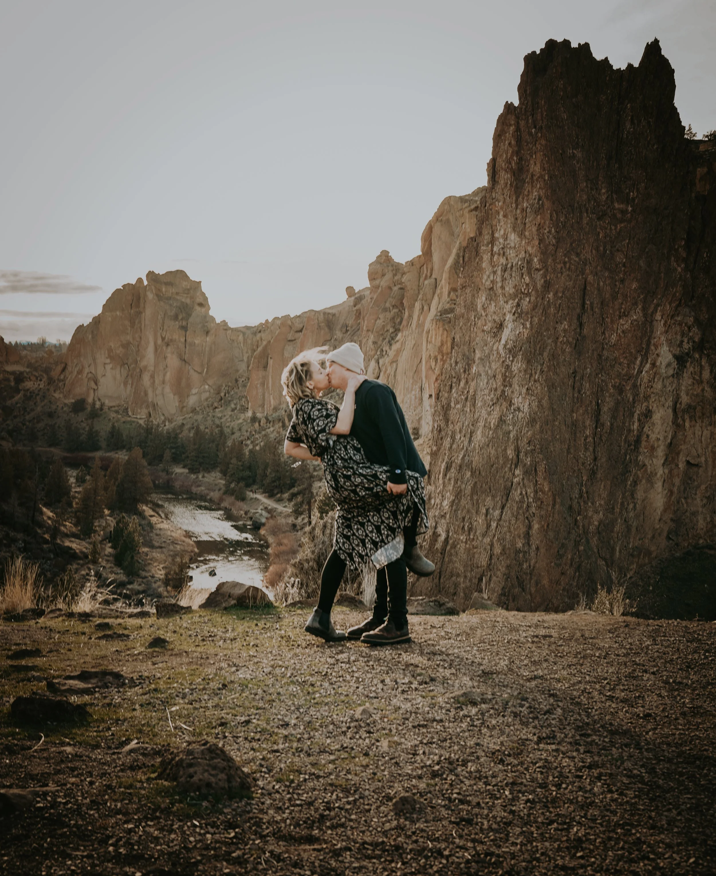 Smith Rock engagement photographer