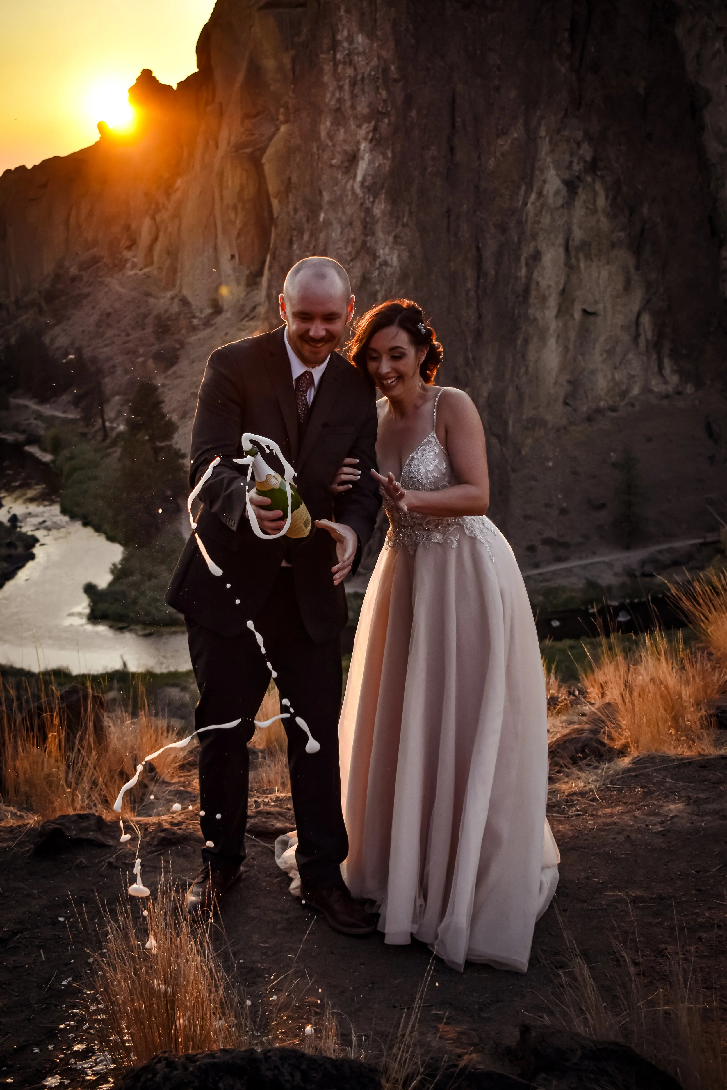 Smith Rock elopement photography Oregon