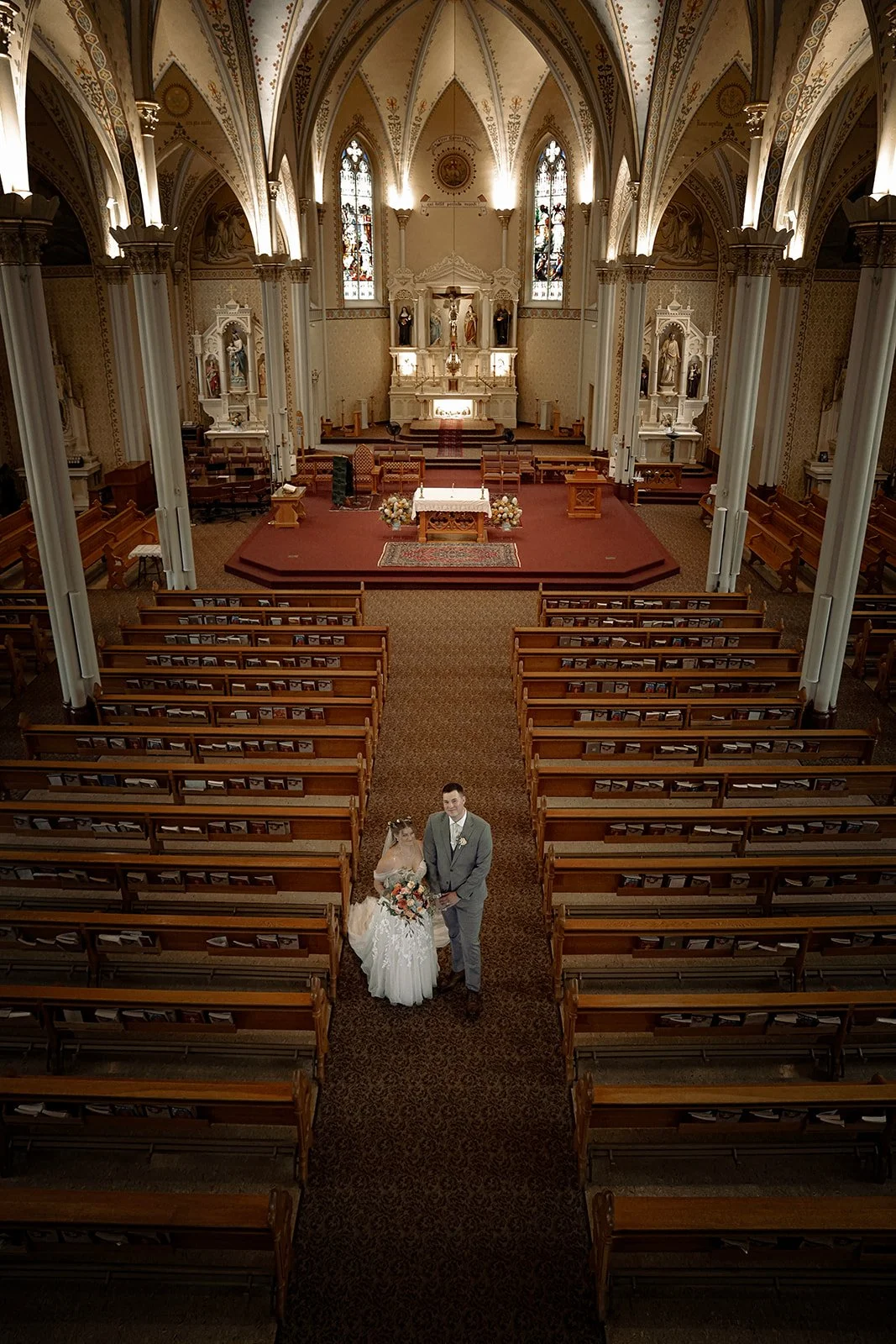 catholic church wedding photographers