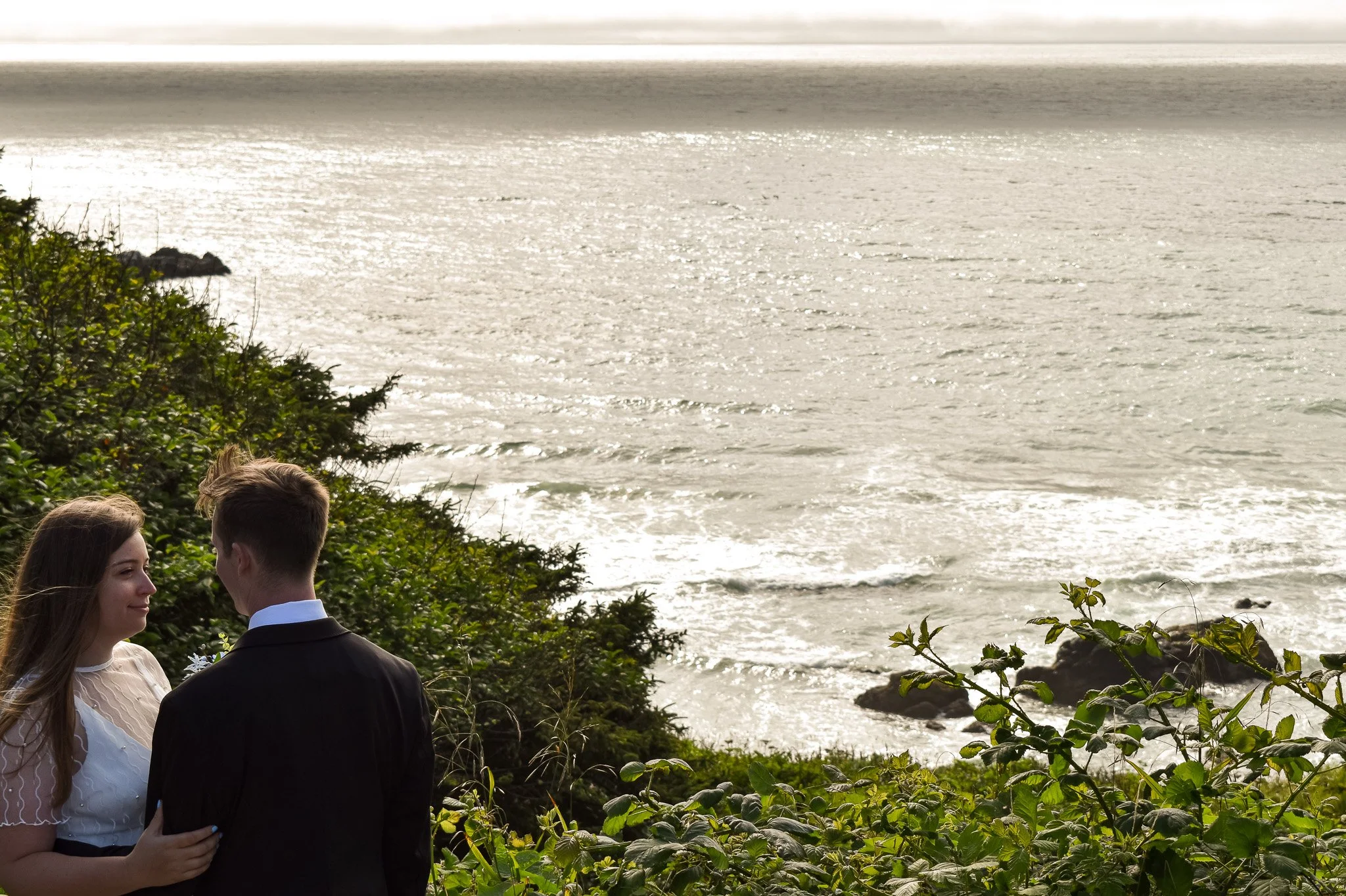 beach elopement oregon