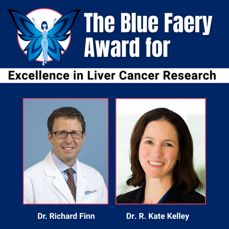 Blue Faery Honors Dr. Richard Finn and Dr. R. Kate Kelley for Transformative Contributions to Liver Cancer Care