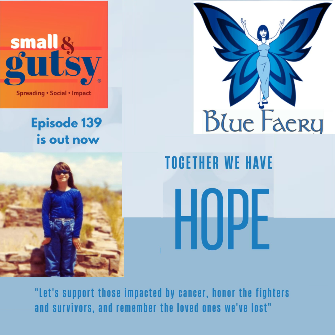 Small &amp; Gutsy Features Blue Faery: The Adrienne Wilson Liver Cancer Association
