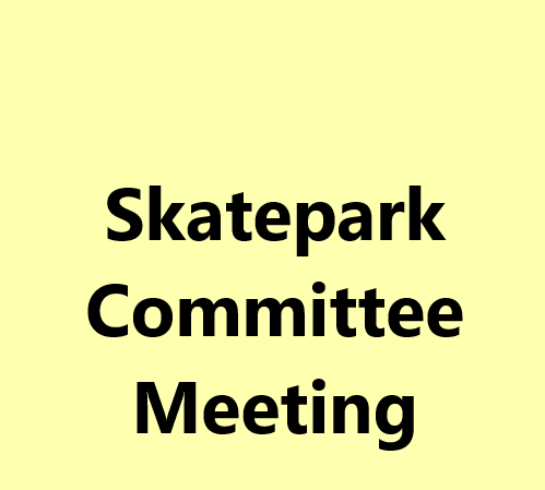 Talkeetna Skate Park Committee Meeting