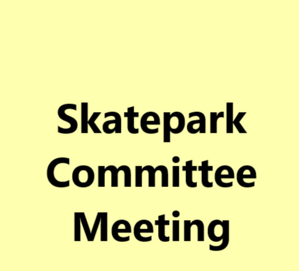 Skatepark Committee Meeting
