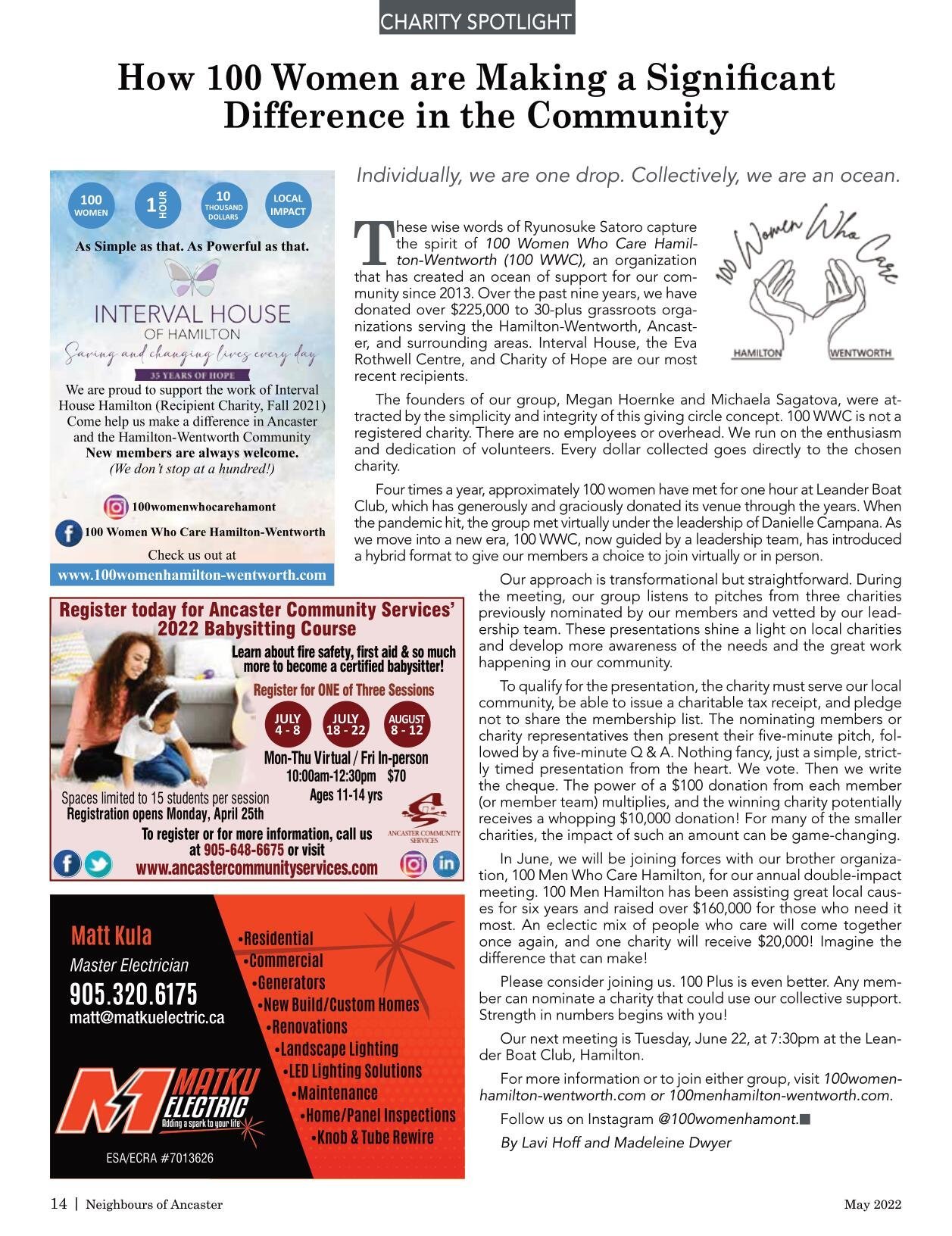 Neighbours of Ancaster - Charity Spotlight - 100WWCHW.jpeg