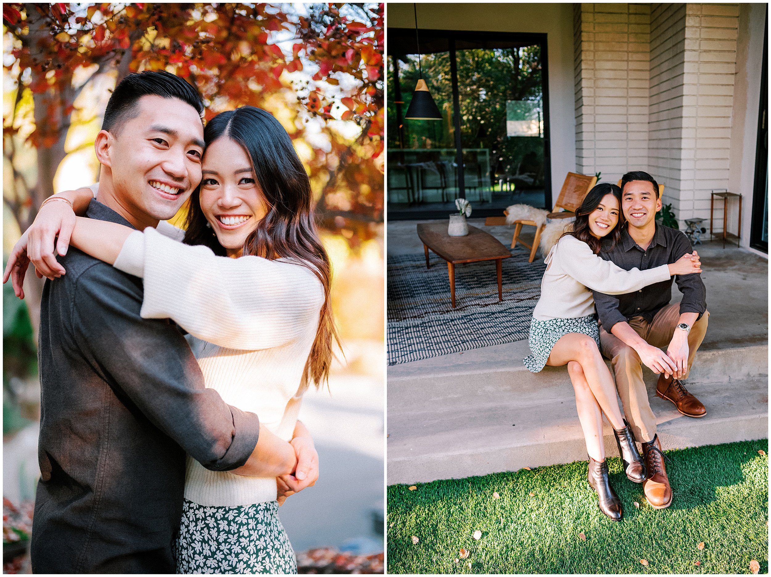 Pasadena Mid-Century Modern Home Engagement Session Jessica & Alric Stewart and Connie Photography_0004.jpg