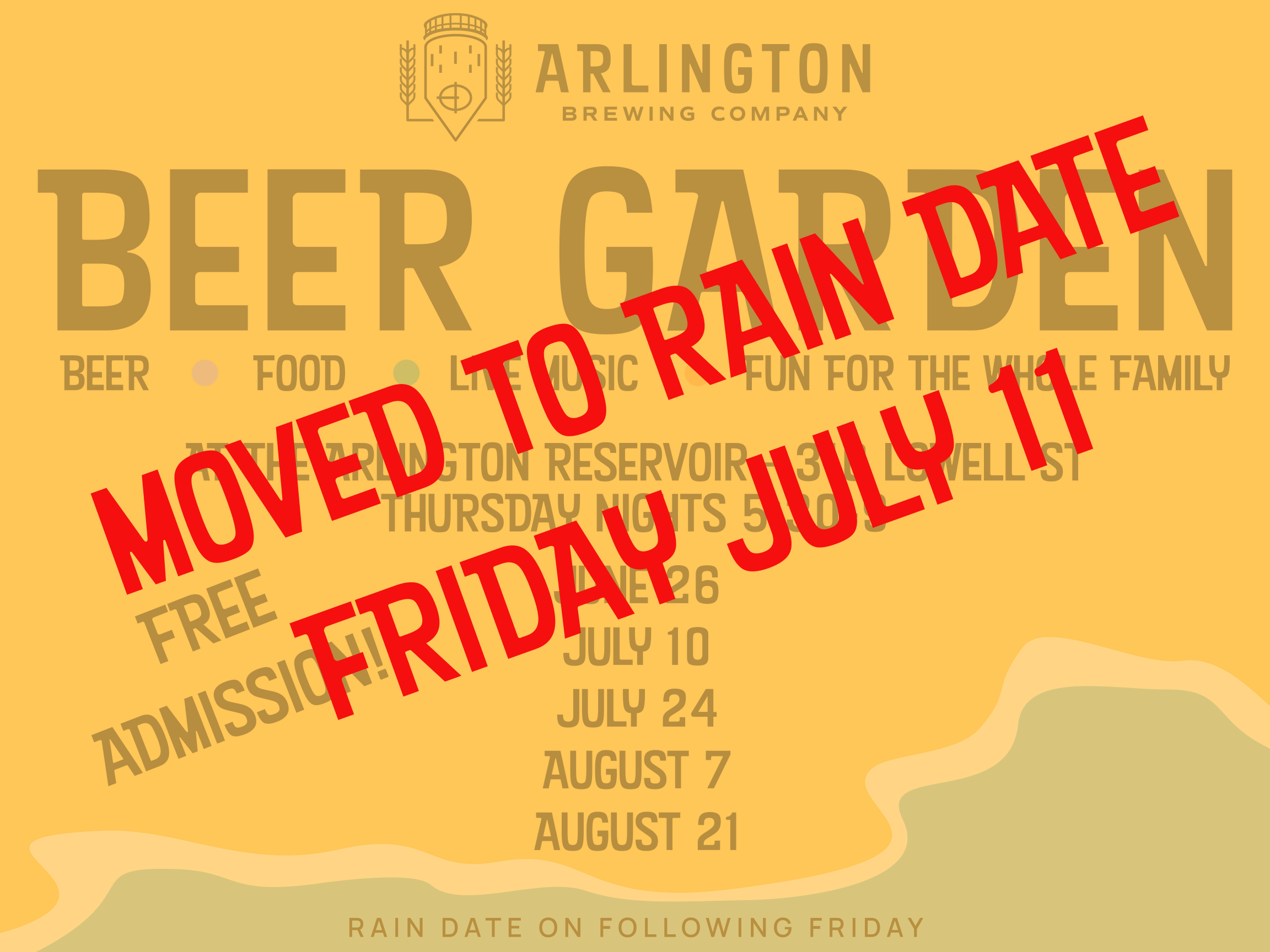 ReservoIr Beach Beer Garden