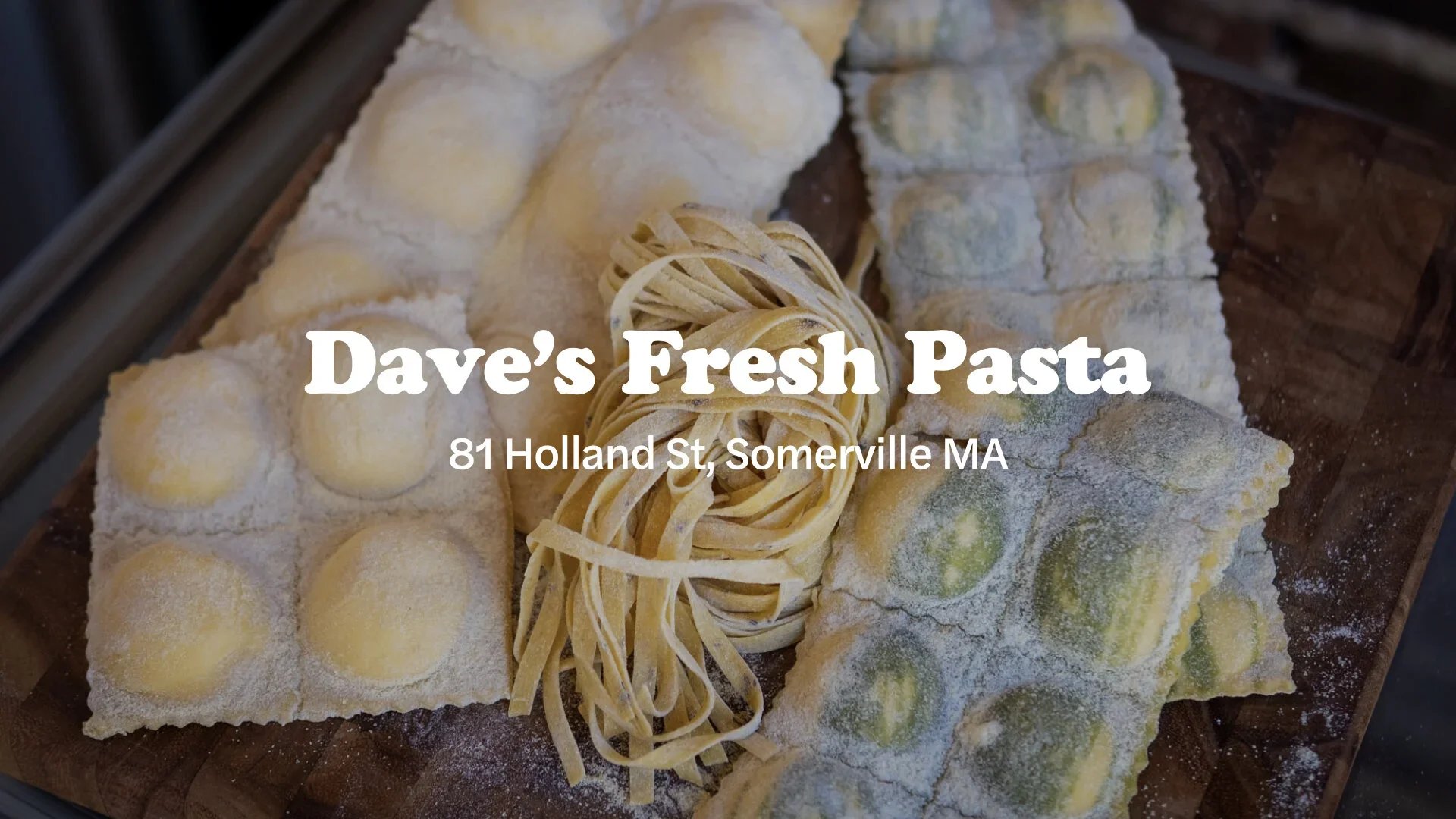 Tasting - Dave’s Fresh Pasta