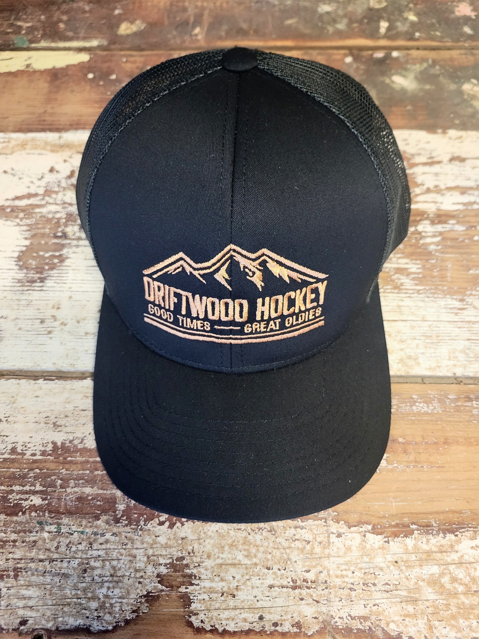 Trucker Hat - Driftwood Cognac Brown - Front View.jpeg