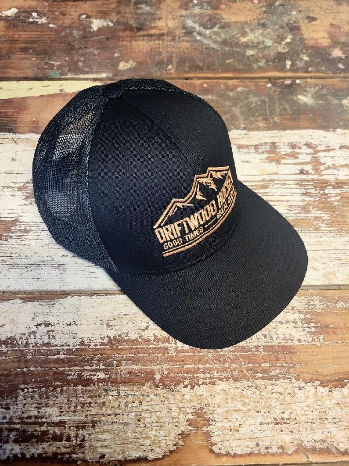 Trucker Hat - Driftwood Cognac Brown - Side View.jpeg