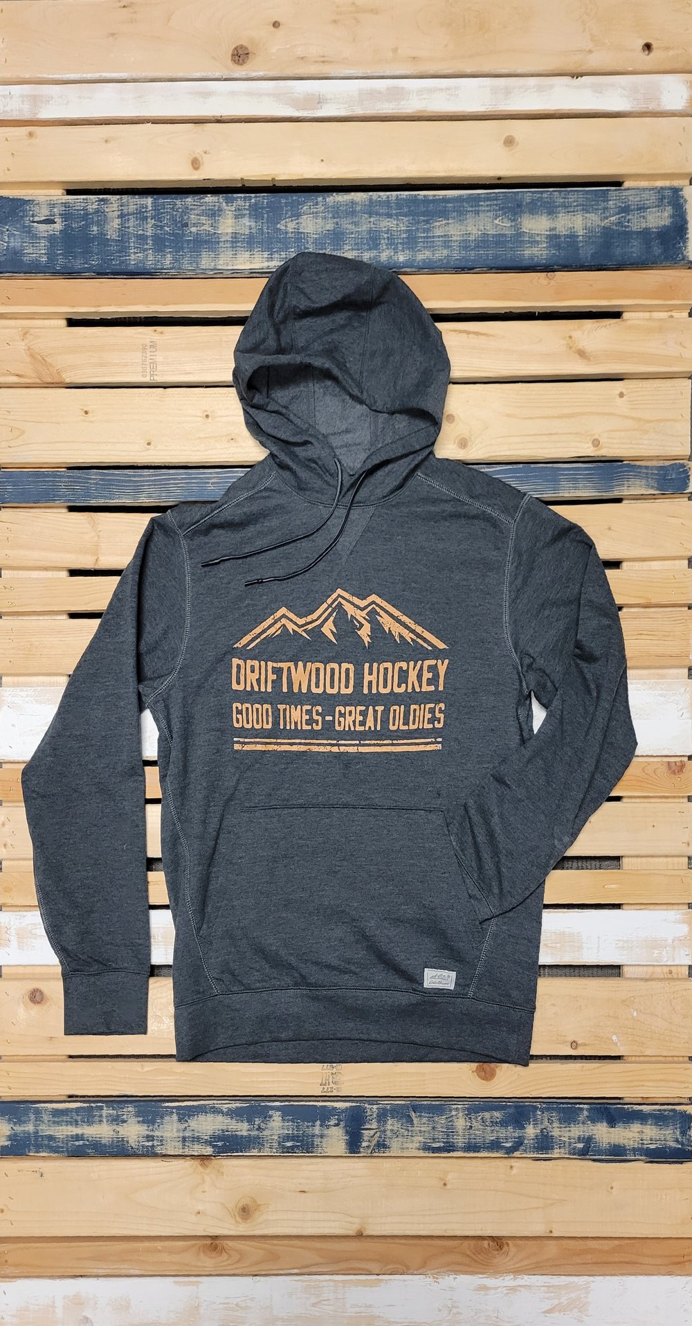 Limited Edition - Heather Gray Hoodie with Classic Driftwood Hockey Logo —  Driftwood Hockey