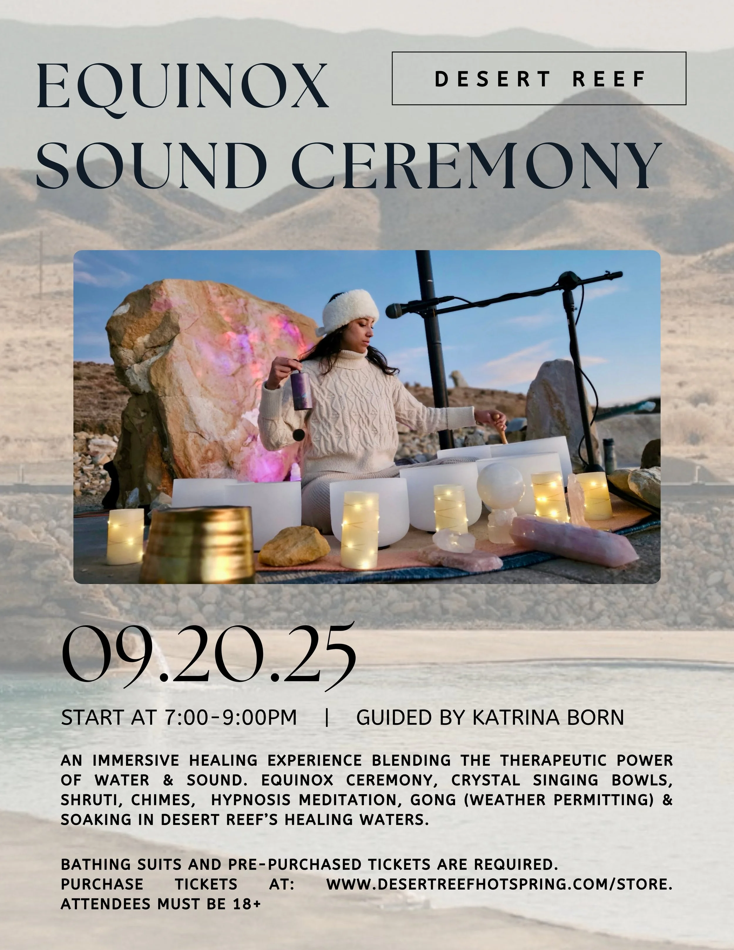 EQUINOX SOUND CEREMONY WITH NINA BORN