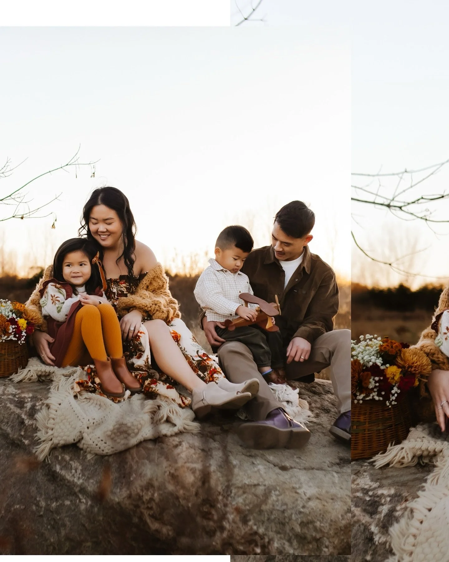 Ending this busy season on a high note! 
Only a handful of sessions left before things slow down dramatically and we enter editing + studio session season. 

This beautiful family volunteered to model for us and were so fun! Even if Jay-man wasn&rsqu