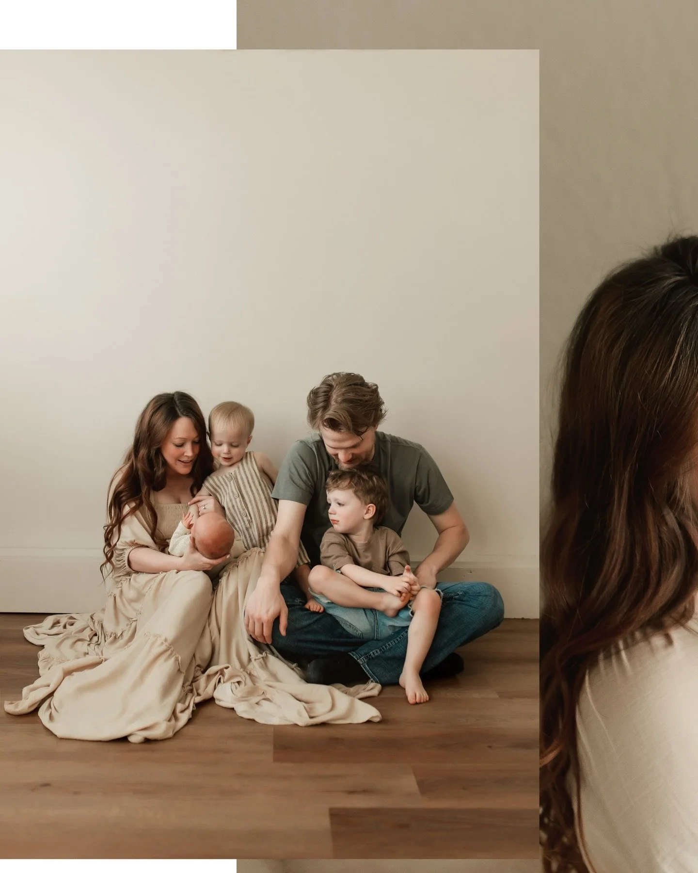 Not all newborn sessions are peaceful and tender but the goal is to make the photos feel like that&rsquo;s the case. 
Do I expect your kids to behave the whole time?! Absolutely not. Do I know that we can get beautiful photos in spite of that? Absolu