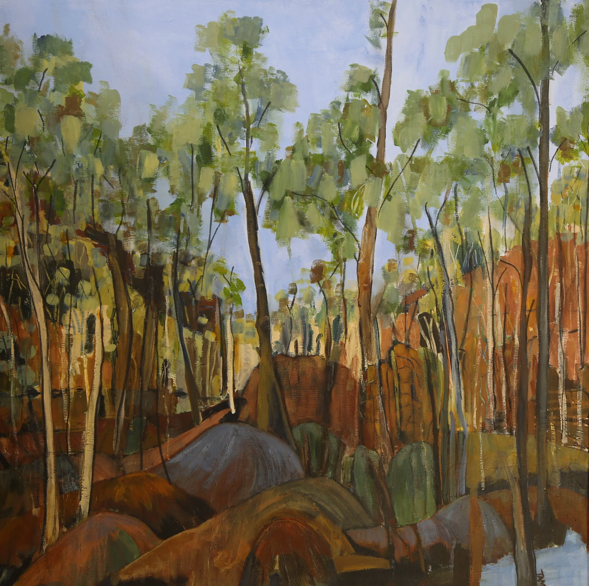 2ND OPEN/CONTEMPORARY - RESHAPING THE LANDSCAPE BY TAMMY BRIGGS