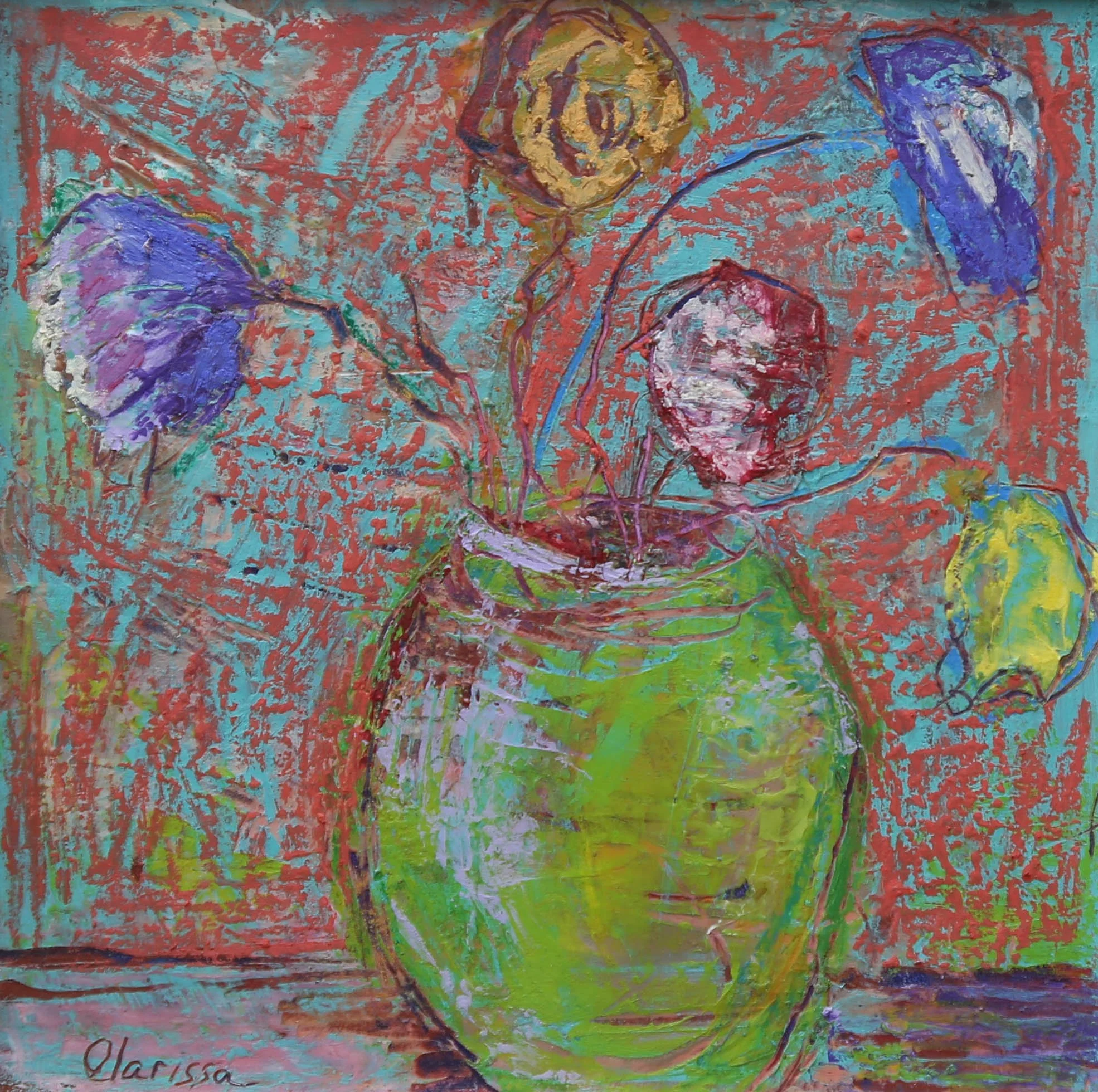 2ND FLOWERS - MORNING GLORY BY CLARISSA REGAN
